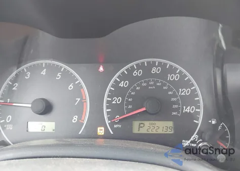 2011 Toyota Corolla Le z USA, uszkodzony, nr VIN 2T1BU4EEXBC737353